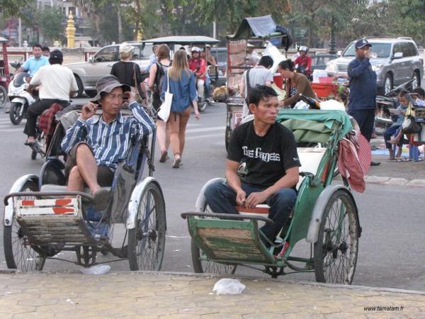 Cambodia tuktuk phnom penh