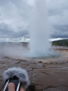 Islande geyser affiche